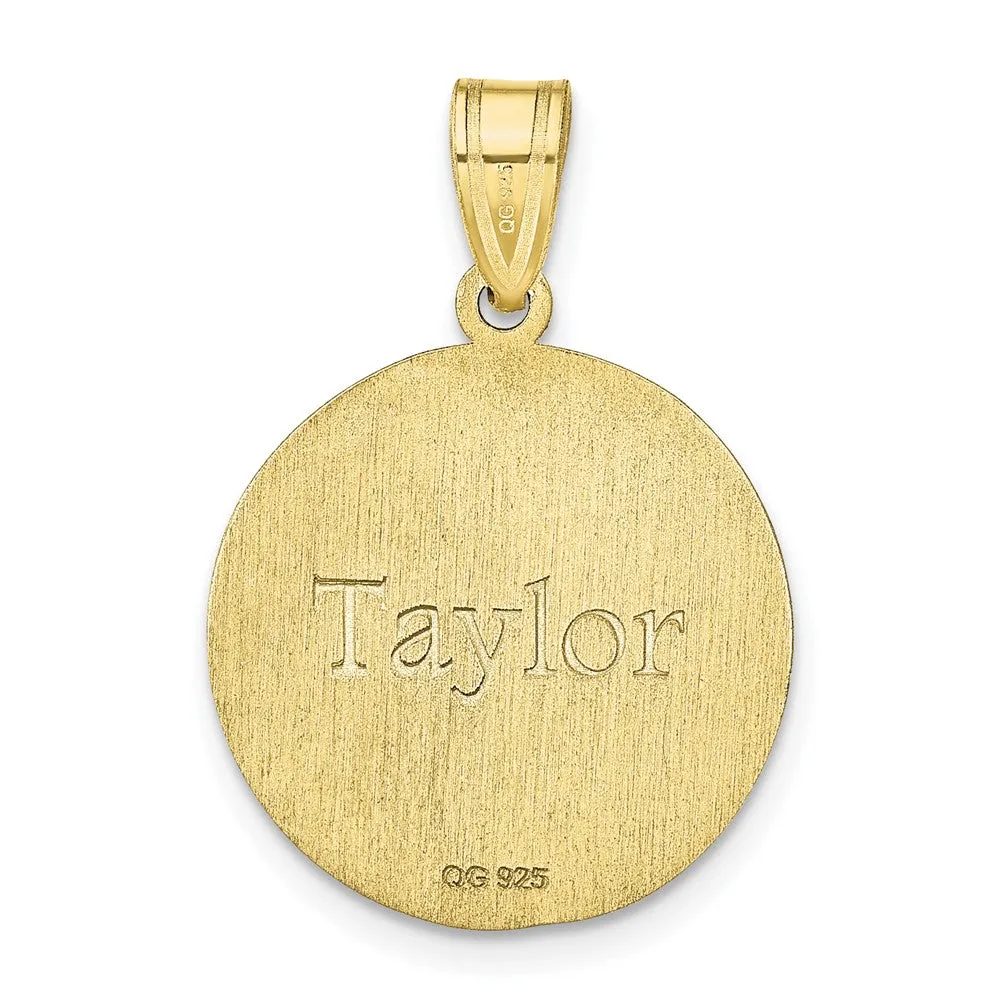 10KY Personalized Volleyball Pendant