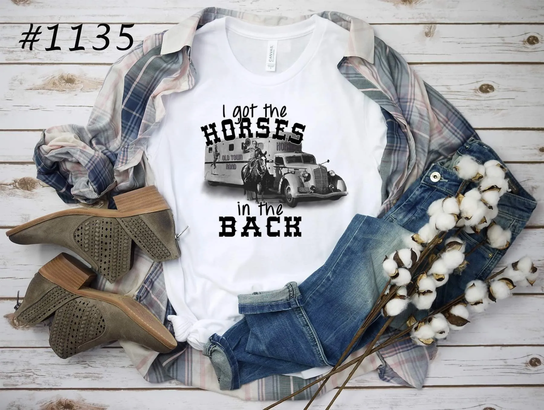 #1135 I Got The Horses In The Back