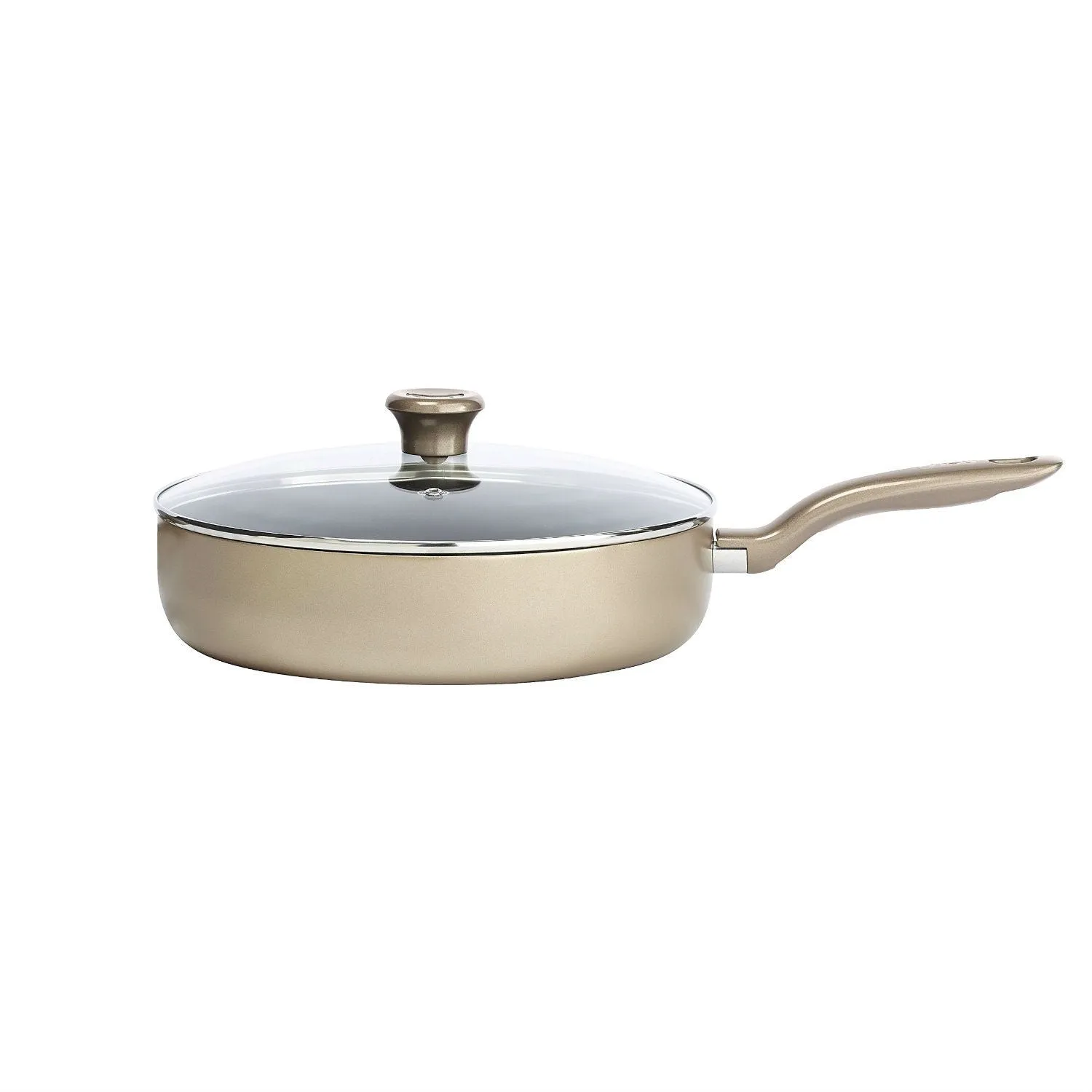12-Piece Nonstick Dishwasher & Oven Safe Cookware Set  in Bronze