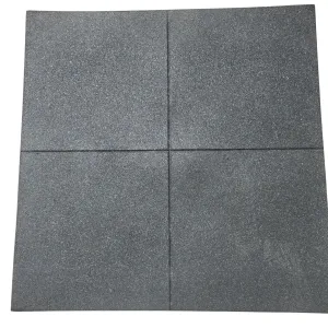 15mm Rubber Gym Flooring Tile – 1m x 1m