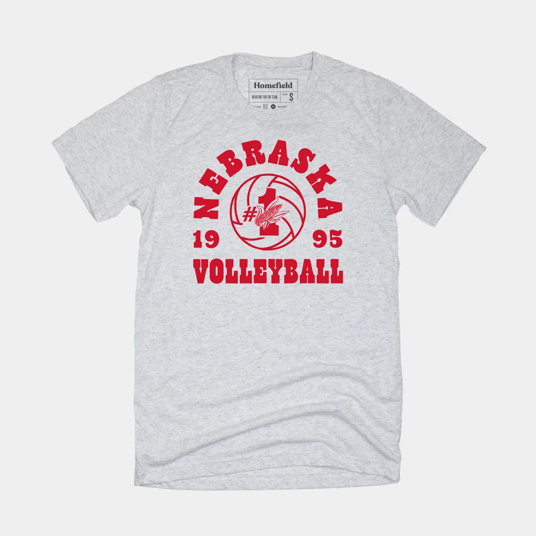 1995 Nebraska Volleyball Champs Tee