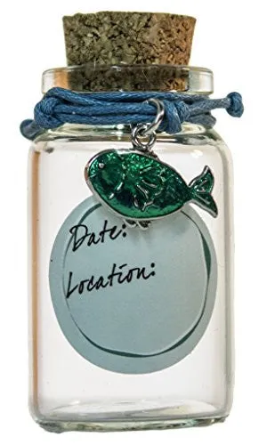 2 Inch Bracelet and Beach Sand Keepsake Jar