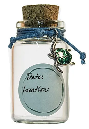 2 Inch Bracelet and Beach Sand Keepsake Jar