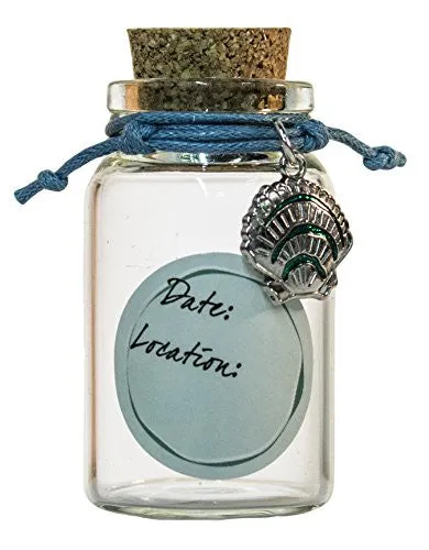 2 Inch Bracelet and Beach Sand Keepsake Jar