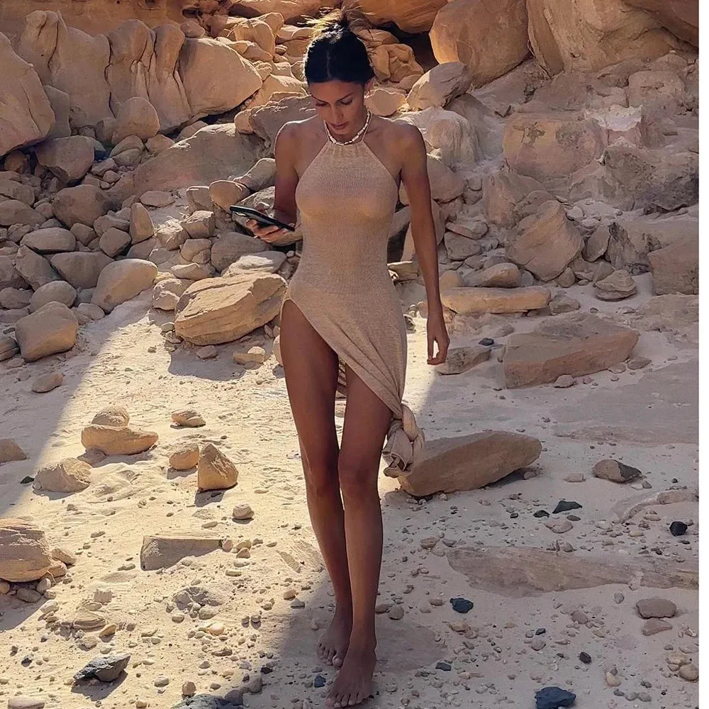 2024 Knitted Maxi Cover Up