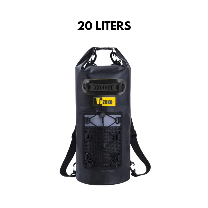 20L to 30L Waterproof Bag Lightweight Large Dry Bag PVC Backpack Floating Swimming Beach Outdoor