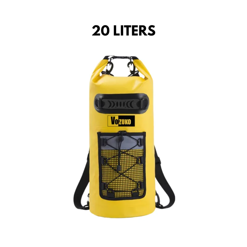20L to 30L Waterproof Bag Lightweight Large Dry Bag PVC Backpack Floating Swimming Beach Outdoor