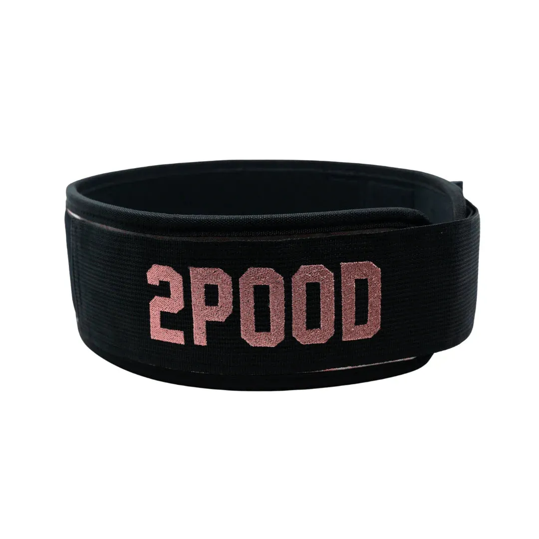 2POOD - Me Vs. Me by Emma Lawson 4" Weightlifting Belt
