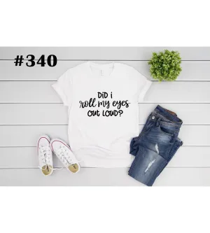 #340 Did I Roll My Eyes