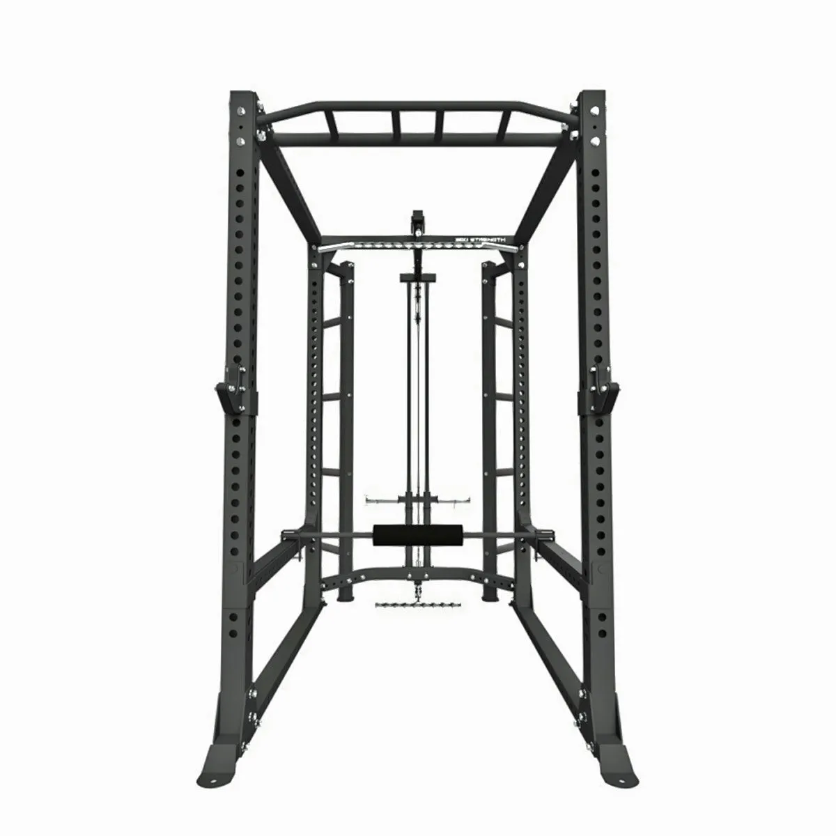 360 Strength Power Rack, Lat Pulldown FID Bench Bumpers Bar Flooring Package