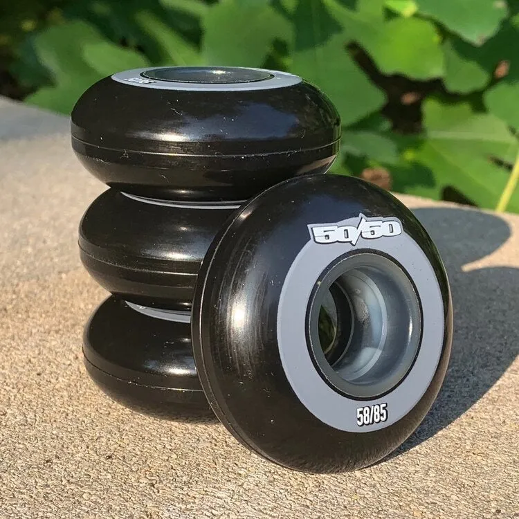 50/50 Wheels 58mm 85a - black