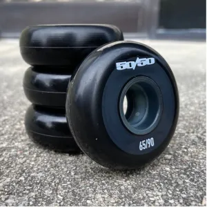 50/50 Wheels 65mm 90a - black