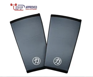 7mm Neoprene Inferno Knee Sleeves - Grey IPF Approved