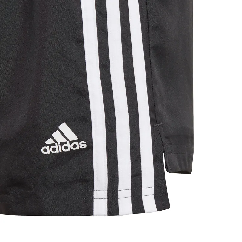 Adidas Girls Designed to Move 3-Stripes Shorts