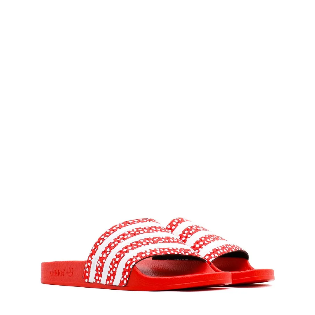 Adidas Women Adilette Slide Red FX5921