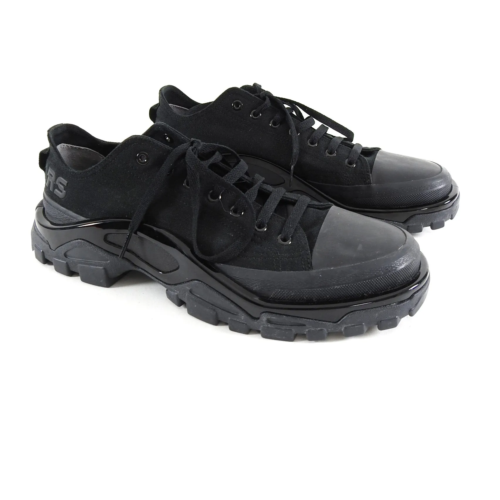 Adidas x Raf Simons Black Detroit Runner Sneaker - 11