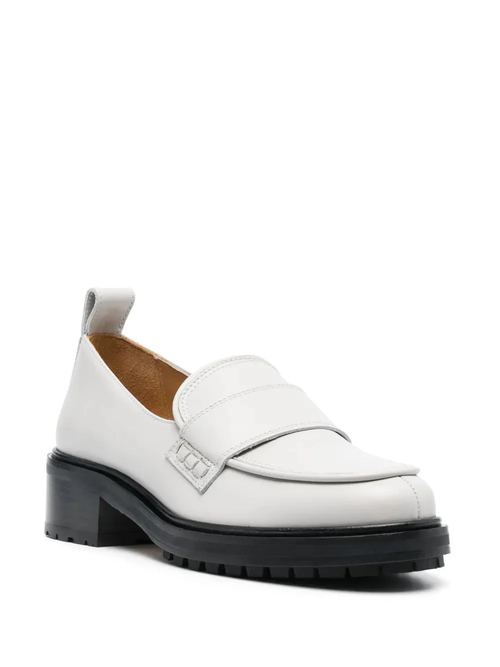 Aeyde Ruth 40mm round-toe loafers