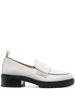 Aeyde Ruth 40mm round-toe loafers