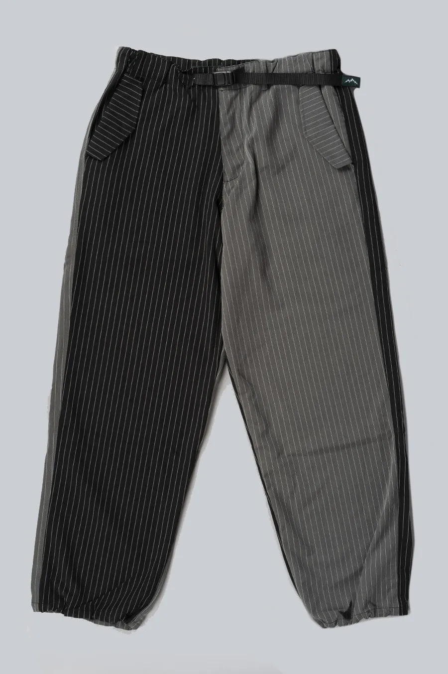 AFIELD OUT PINSTRIPE CLIMBING PANTS BLACK GREY