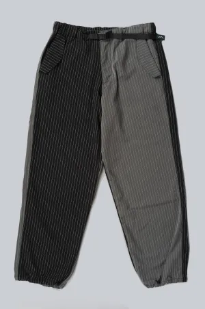 AFIELD OUT PINSTRIPE CLIMBING PANTS BLACK GREY