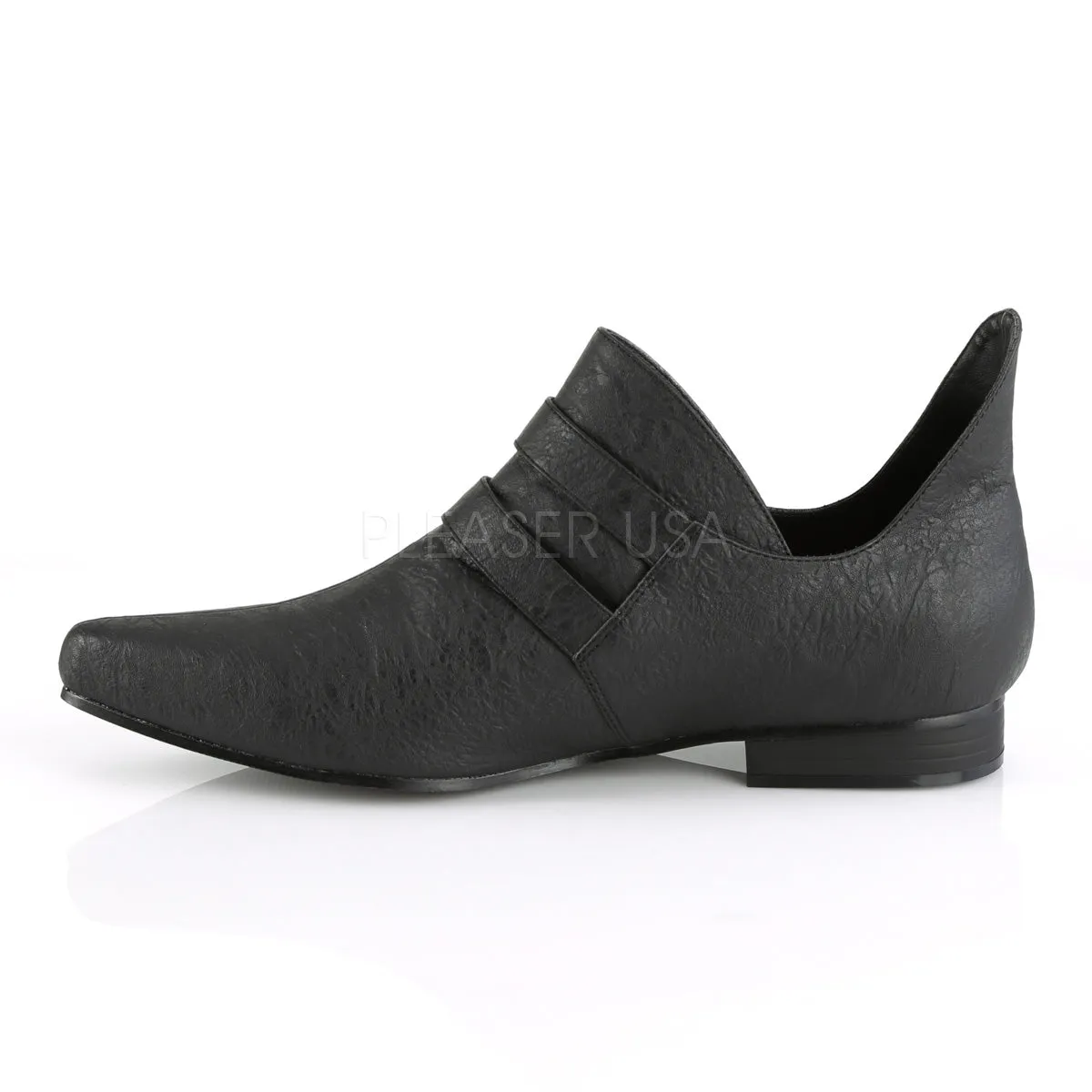 ALDIX-20  Black Distressed Pu