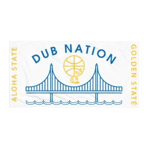 Alter Ego -Dub Nation White- Beach Towel