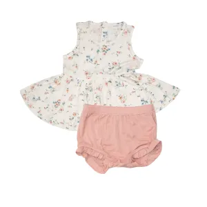 Angel Dear Climbing Roses Peplum Tank & High Waisted Bloomer Set