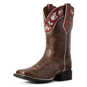 Ariat Womens Round Up Monroe Brown Crunch 10029657