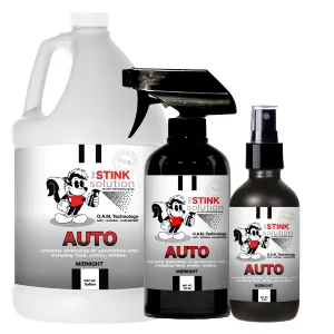 Auto Odor Eliminating Spray in Gallon, 16 oz. and 4 oz Bundle