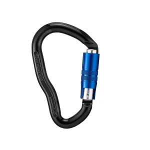 AUTOMATIC CLOSING HMS CARABINER - GOLIATH - BLACK