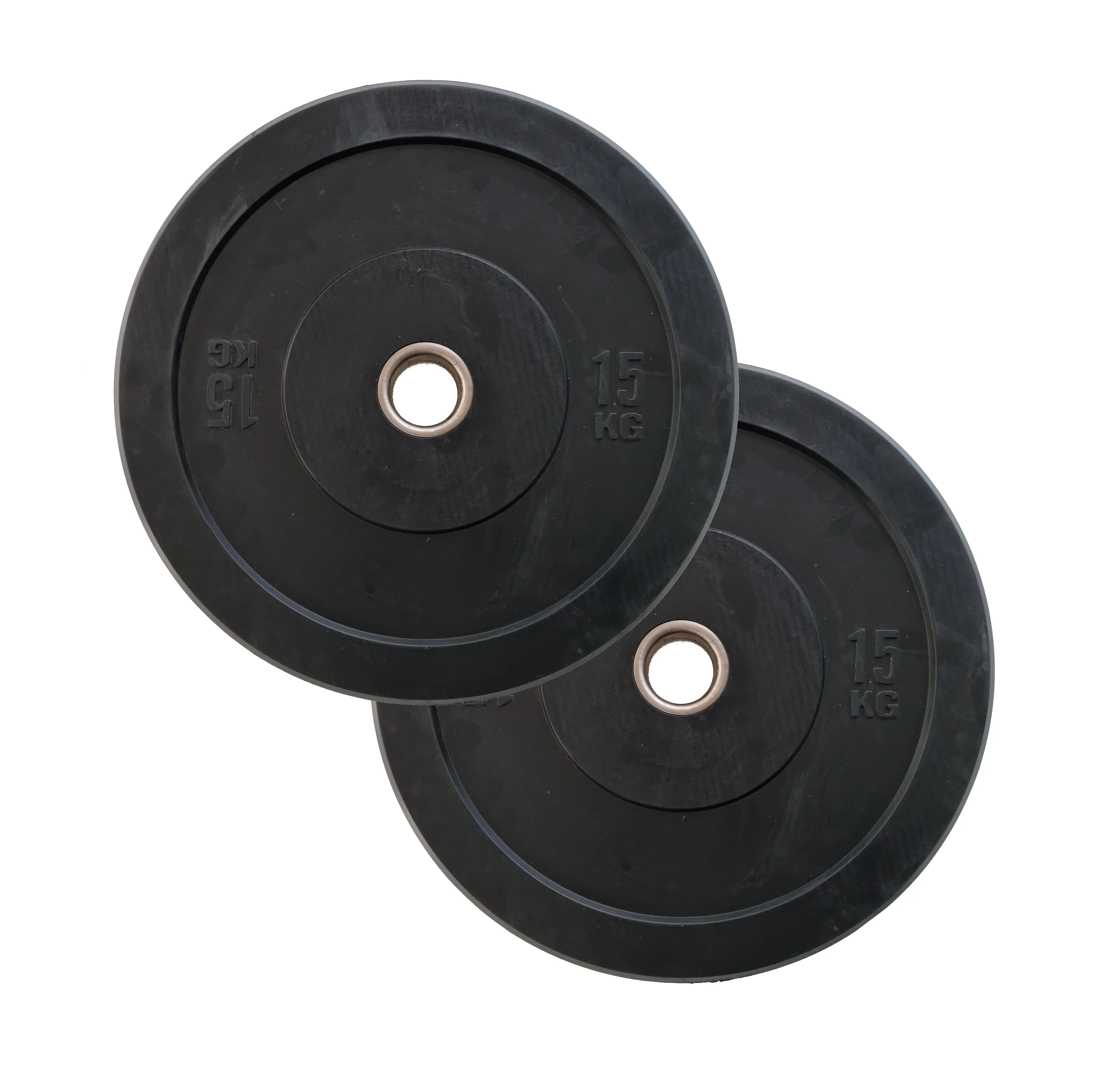 Black Bumper Plates - 5kg to 20kg