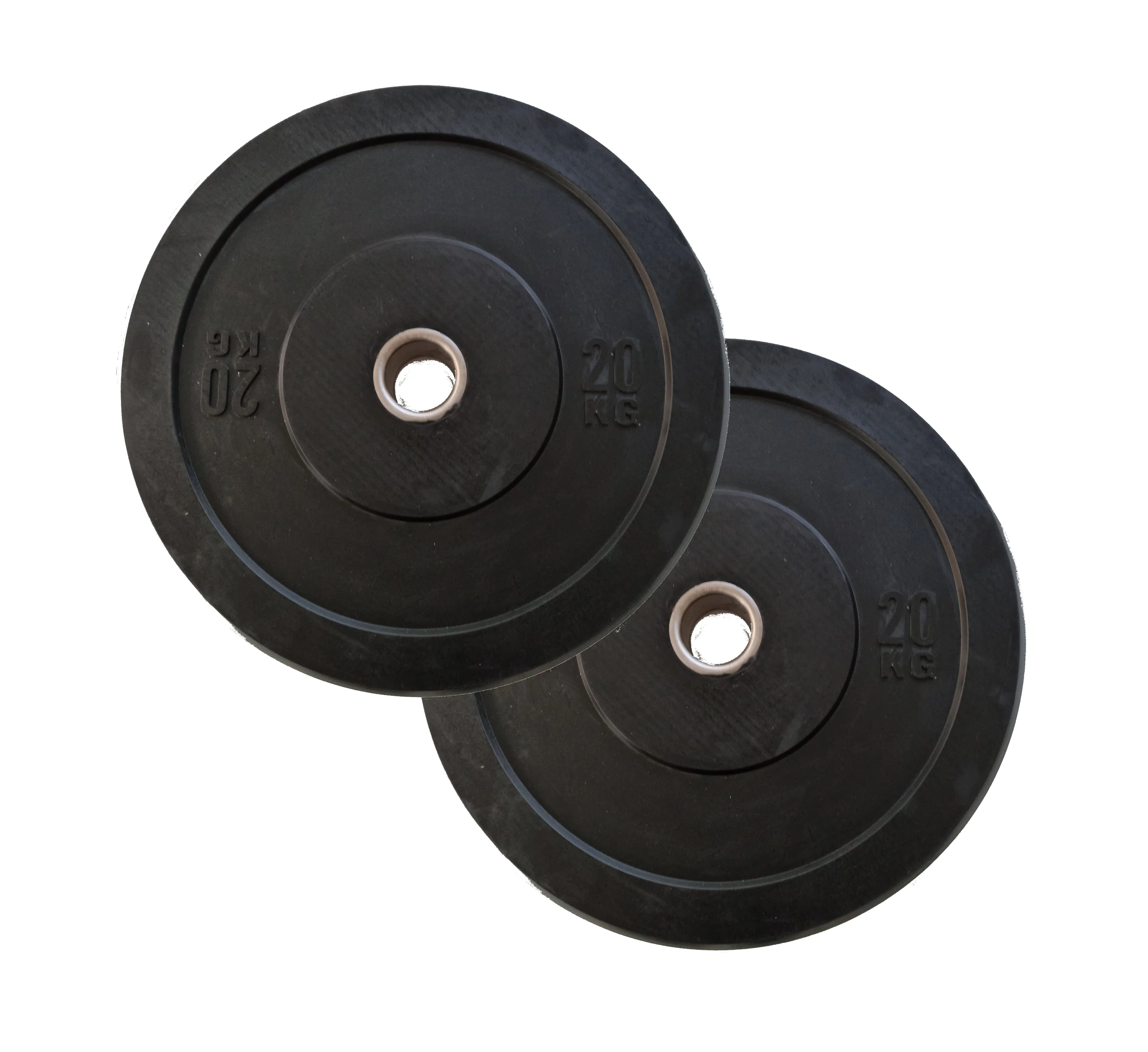 Black Bumper Plates - 5kg to 20kg