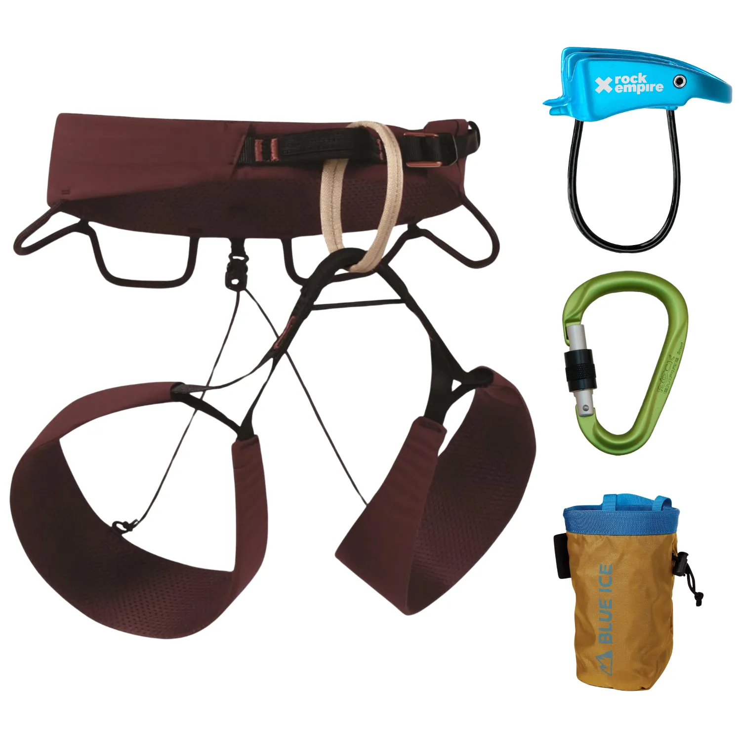 Blue Ice Cuesta Mens Harness Package
