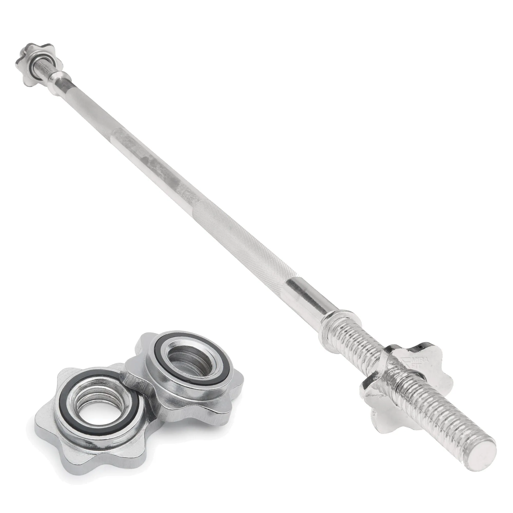 Body Revolution Straight Barbell Bar - 1" Standard 1.2m