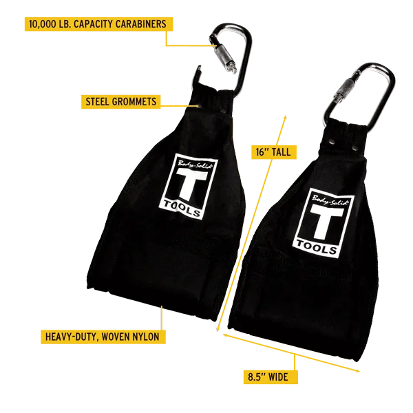 BODY SOLID GUT BLASTER AB SLINGS - AAB2