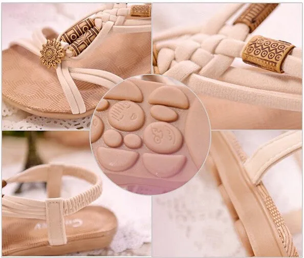 Boho Life Beaded Tribe Sandals