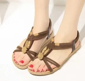 Boho Life Beaded Tribe Sandals