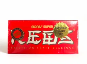 BONES | Super Reds Bearings | Pack of 8