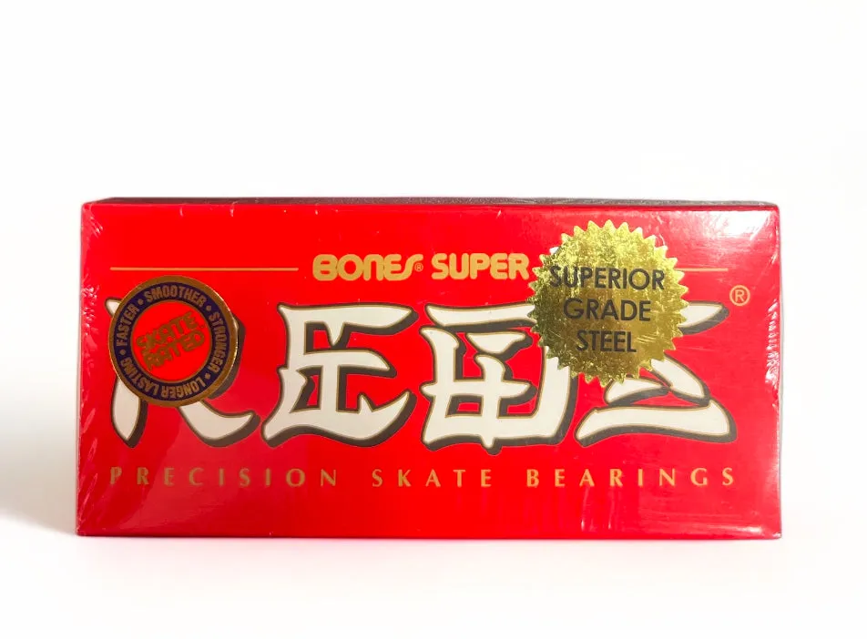 BONES | Super Reds Bearings | Pack of 8