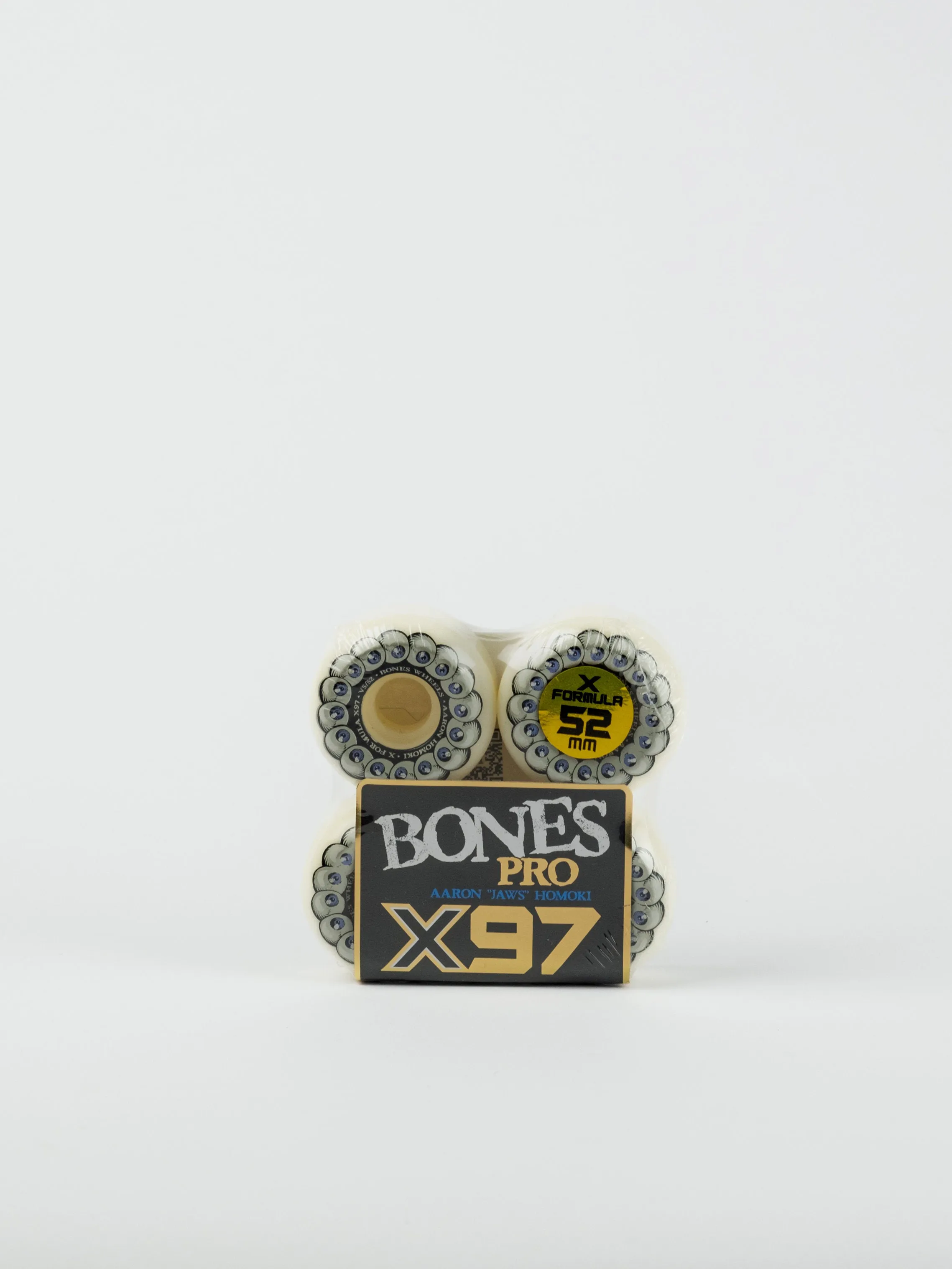 Bones Wheels - X97 Formula - Aaron ?jaws’ Homoki Pro V5 Sidecut 97a - 52 Mm - Skateboard Wheels