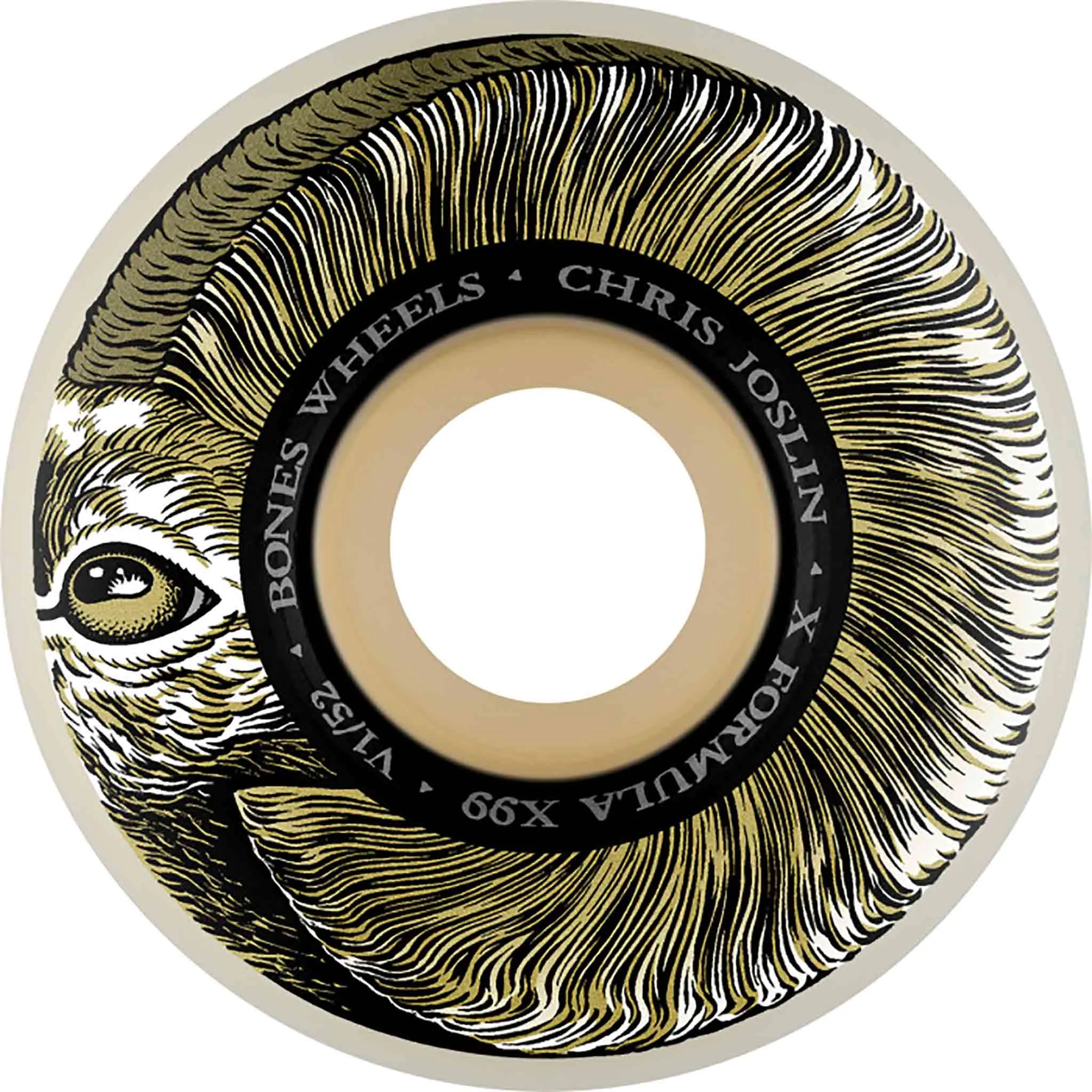 Bones X-Formula Joslin Rampage V1 Standard 52mm 99a Skateboard Wheels