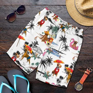 Boxer-Summer Beach Mens Shorts