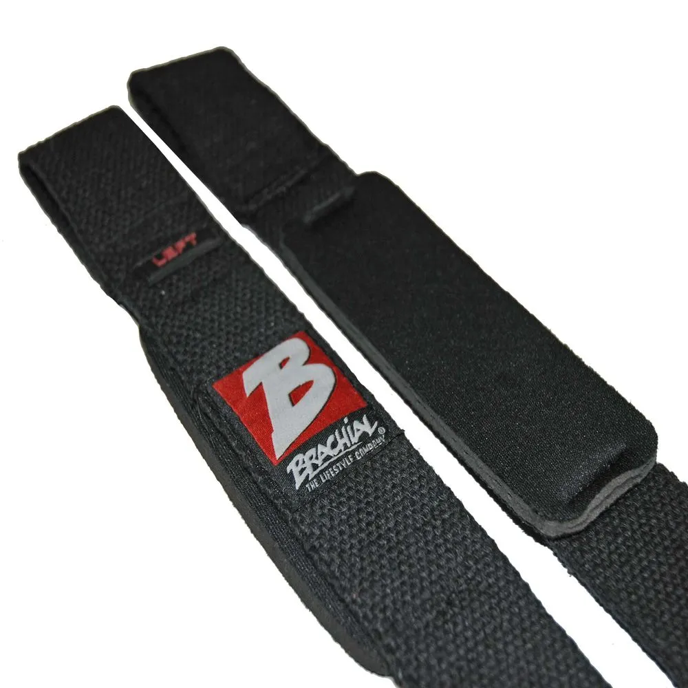 Brachial Padded Lifting Straps Strong Weightlifting Bodybuilding