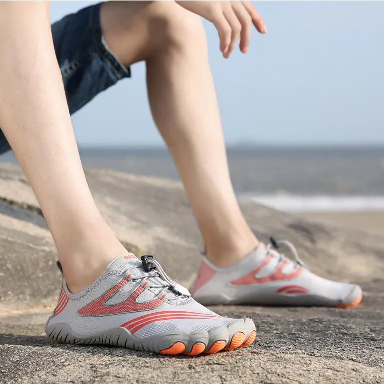 Breathing Lace-Up Water Shoes
