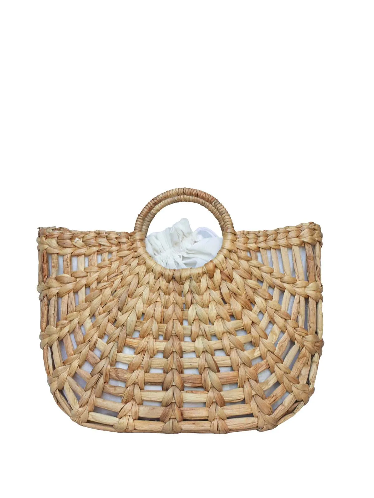 Bree Raffia Tote Bag