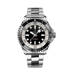 Breitling Superocean Automatic Watch, 44mm Black Dial, A17376211B1A1