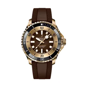 Breitling Superocean Automatic Watch, 44mm Brown Dial, N17376201Q1S1