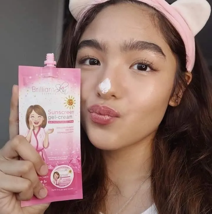 Brilliant Skin Sunscreen Gel-Cream SPF30 50g (new sachet look)