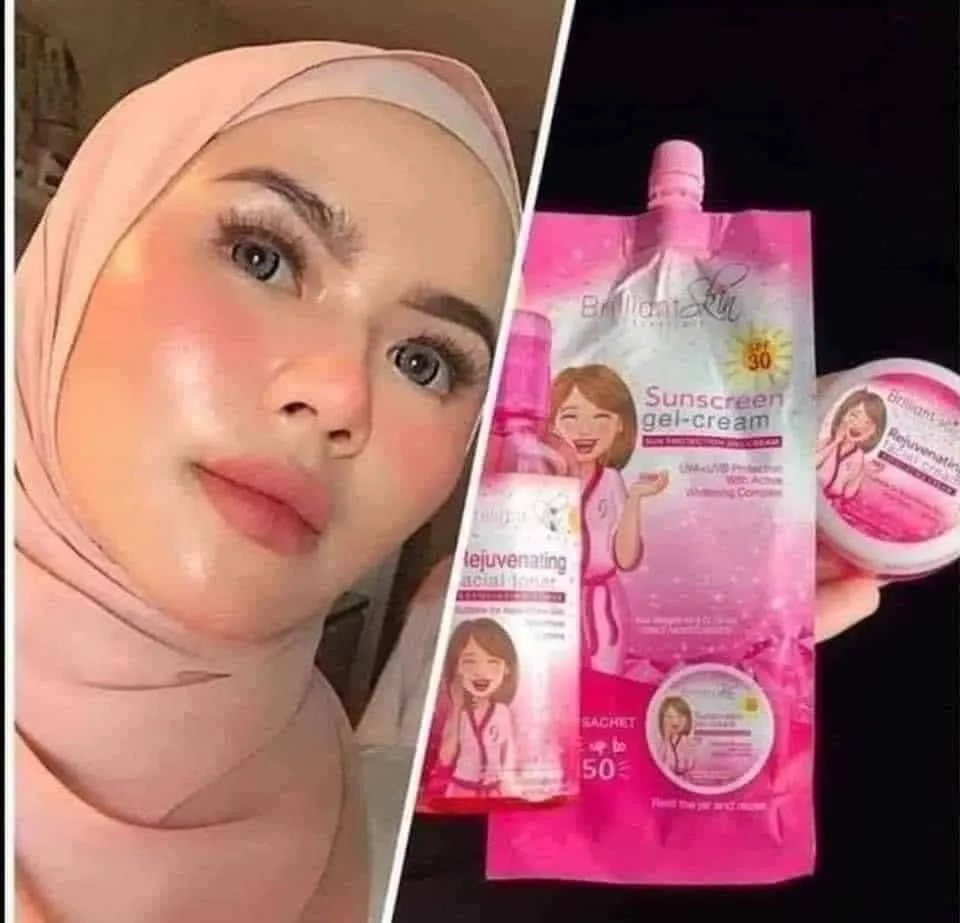Brilliant Skin Sunscreen Gel-Cream SPF30 50g (new sachet look)