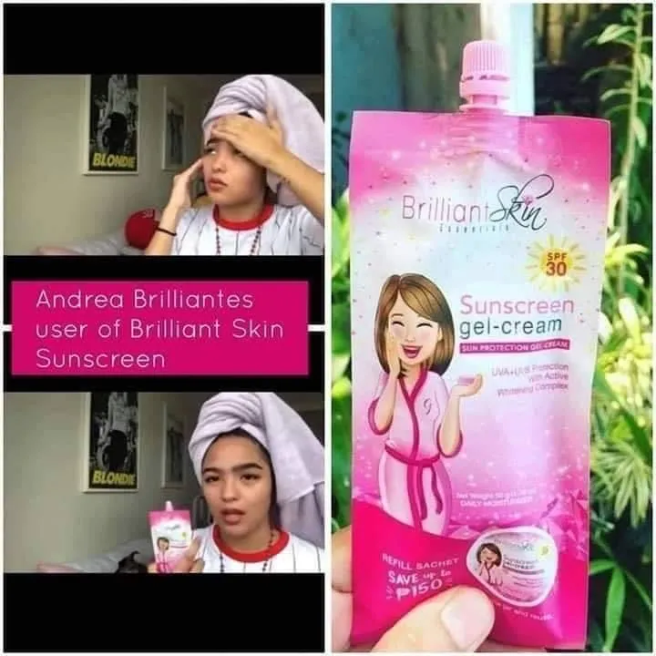 Brilliant Skin Sunscreen Gel-Cream SPF30 50g (new sachet look)